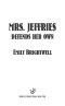 [Mrs. Jeffries 30] • Mrs. Jeffries Defends Her Own